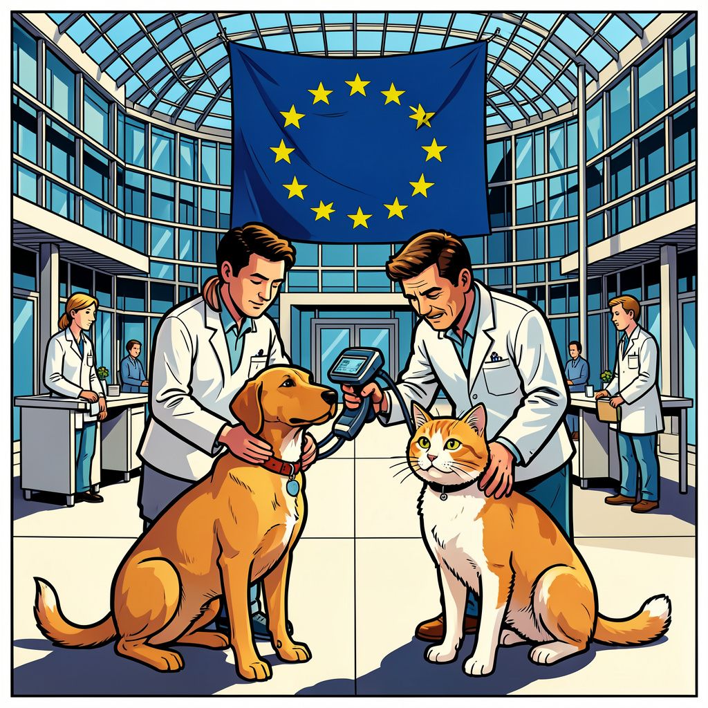 Europees Parlement maakt chippen van alle honden en katten verplicht