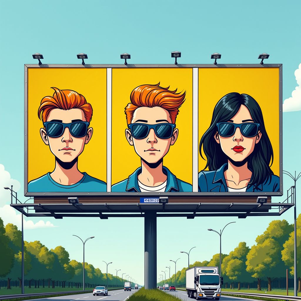 De politie zet honderd gezichten van jonge oplichters op reclameborden door heel Nederland