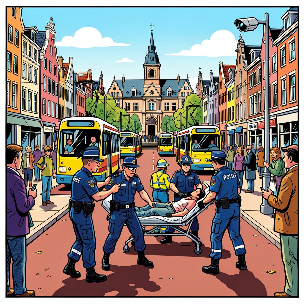 Politie houdt verdachte aan na steekincident bij Erasmusplein Den Haag