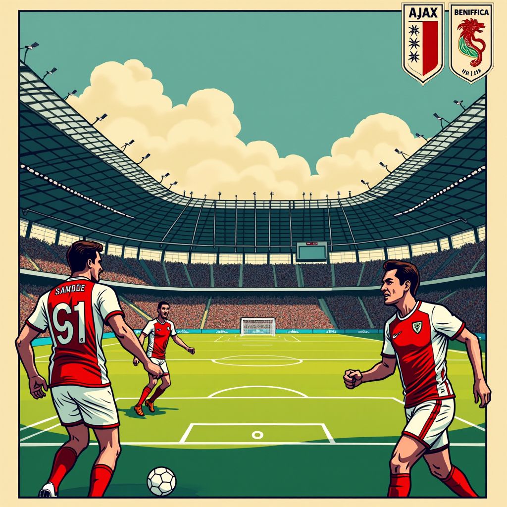 Ajax verliest opnieuw en staat nu helemaal onderaan in de Champions League