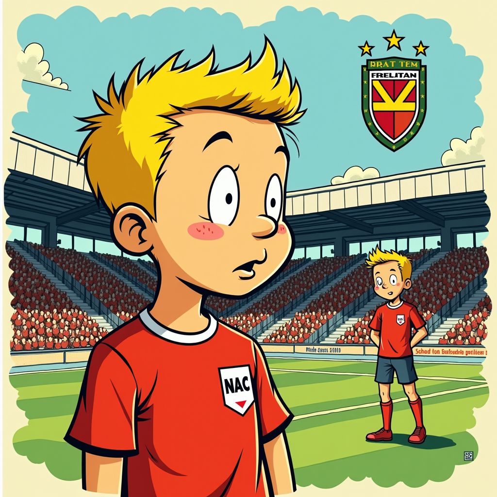 NAC's promotieheld Casper Staring ruilt Eredivisie in voor FC Emmen