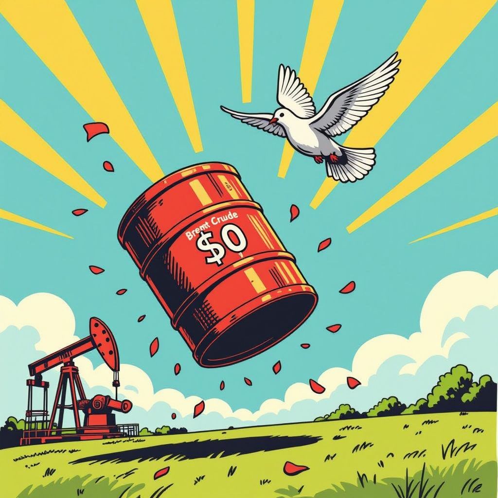 olie kost nu minder dan 60 dollar per vat voor het eerst sinds mei