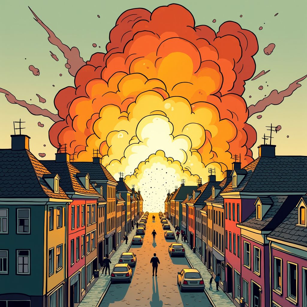 Bewoners vluchten dak op na explosie en kogels in Amsterdam-West