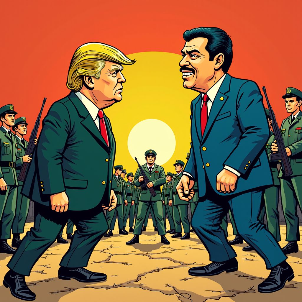 Trump sluit Venezolaanse luchtruim en dreigt met oorlog tegen Maduro