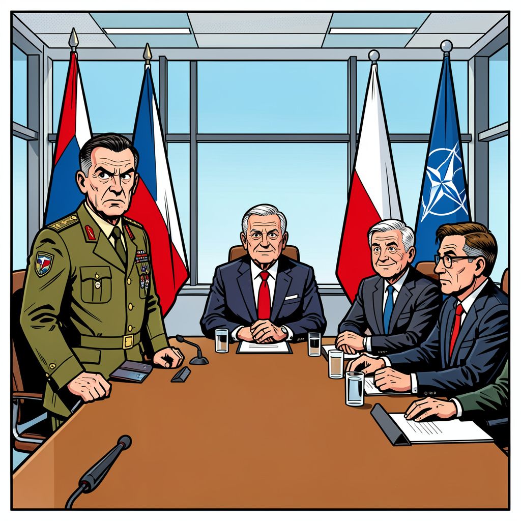 tsjechische president vecht voor zijn plek aan de navo-tafel: wie bepaalt wie er gaat?