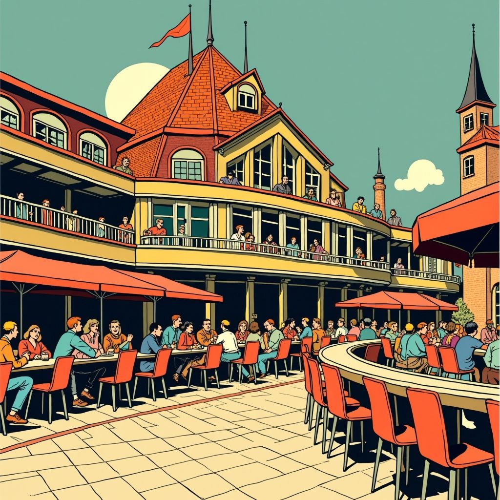 Koos Postema bouwde het Rotterdamse stadhuis twee keer om tot kroeg