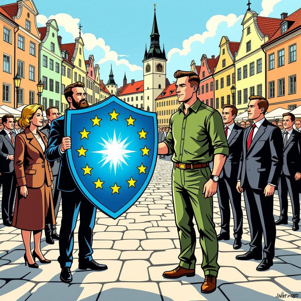 Zelensky legt in Tallinn de basis voor een veilig Europa deze zomer