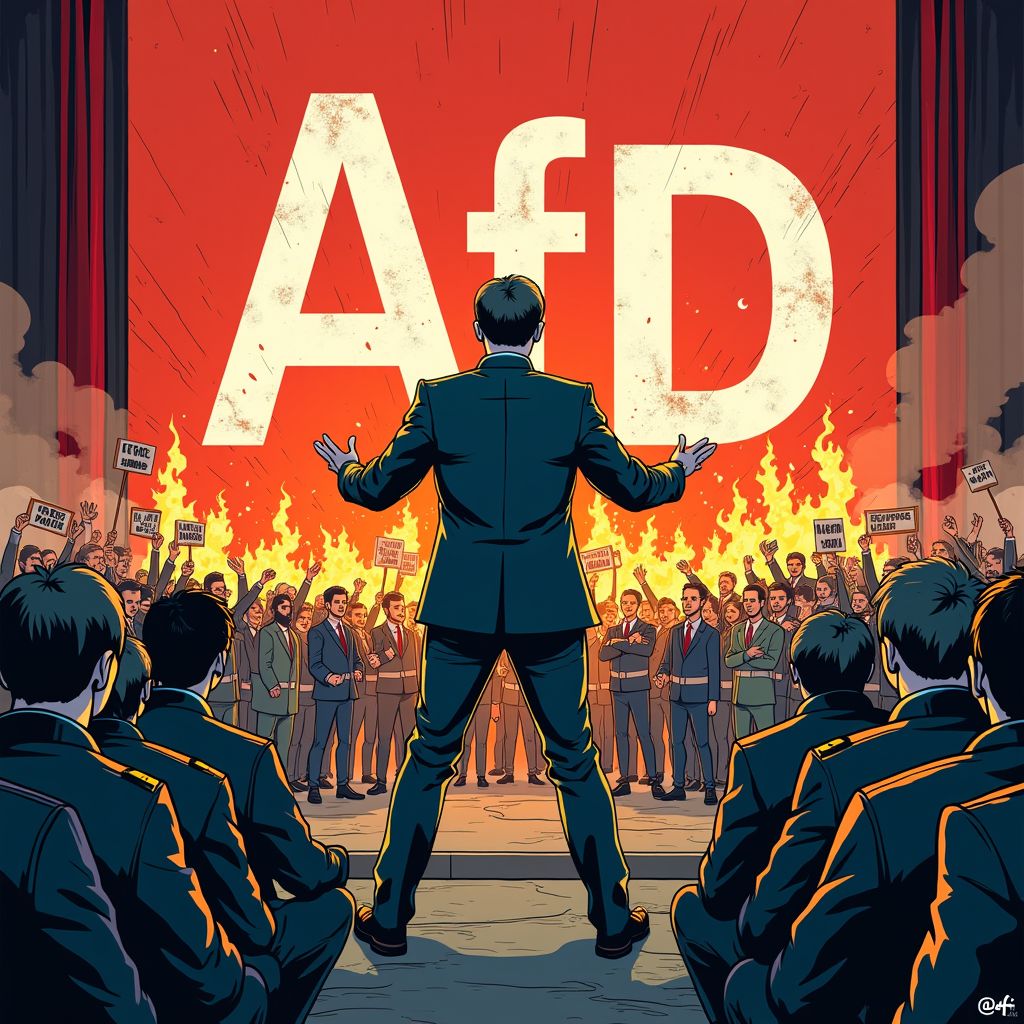 AfD gooit kandidaat eruit na Hitler-imitatie tijdens jongerencongres