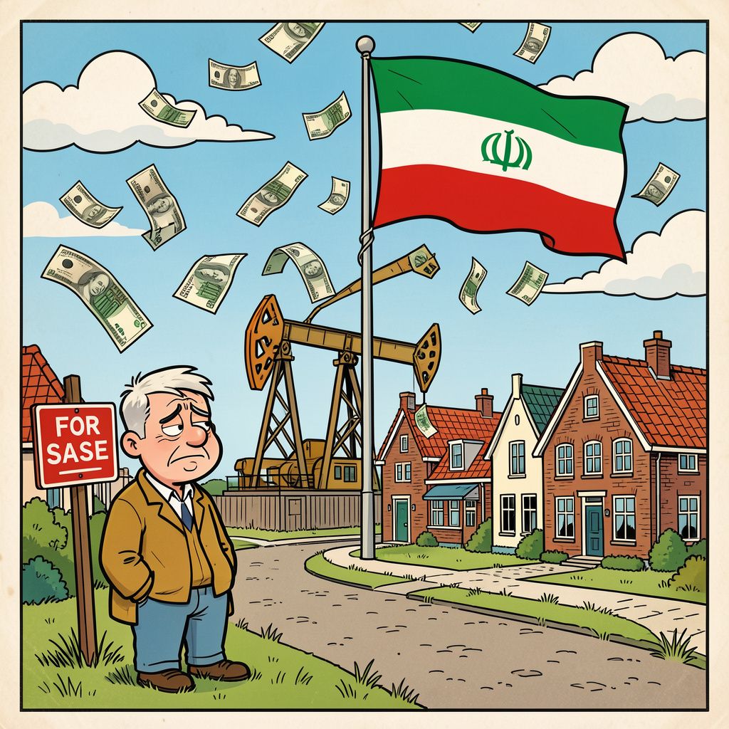 Oorlog in Iran zorgt ervoor dat starters geen huis meer kunnen kopen