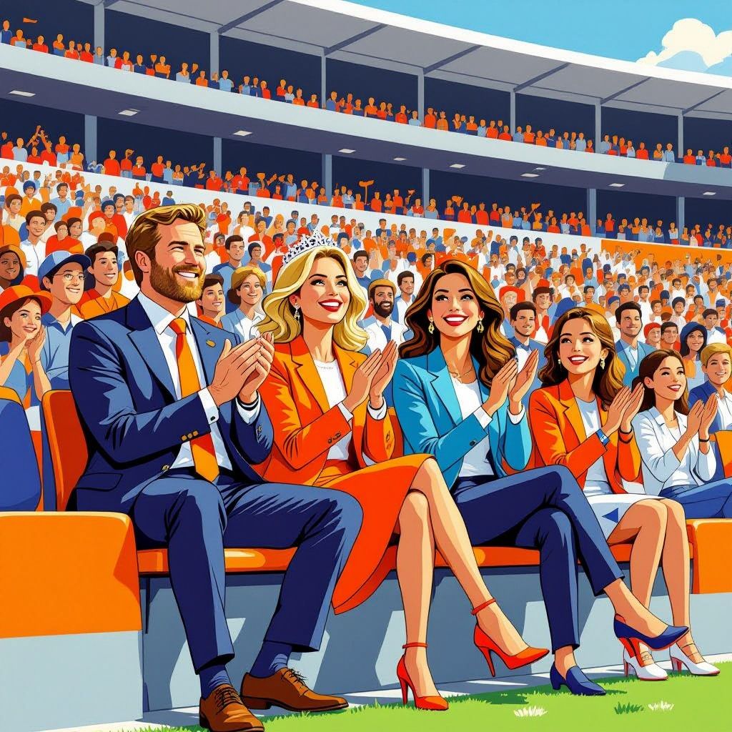 Prinses Ariane reist met het koningspaar naar het WK voetbal in Amerika