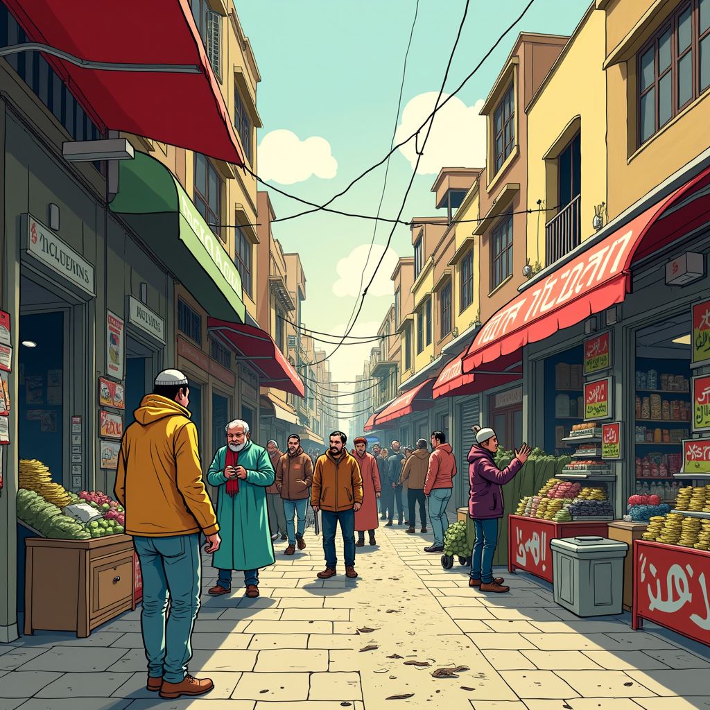 Iraanse munt crasht naar historisch dieptepunt terwijl winkeliers massaal de straat opgaan