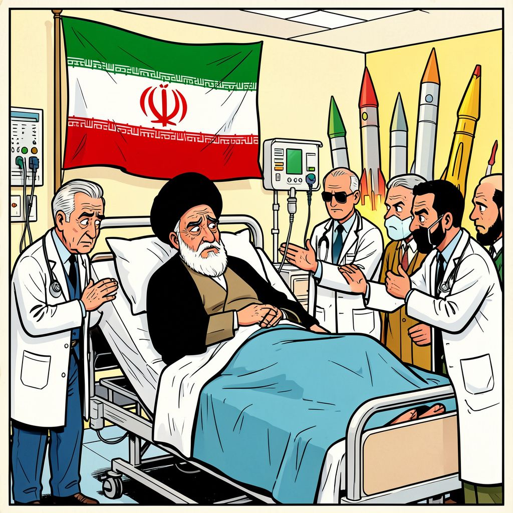 Khamenei's kritieke toestand zou Iran in chaos kunnen storten