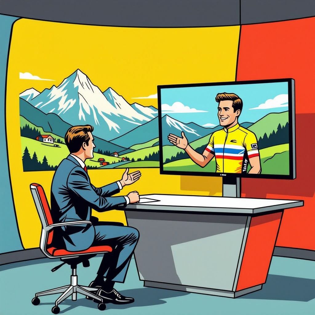 Oud-topwielrenner Robert Gesink analyseert deze zomer de Tour de France voor de NOS.