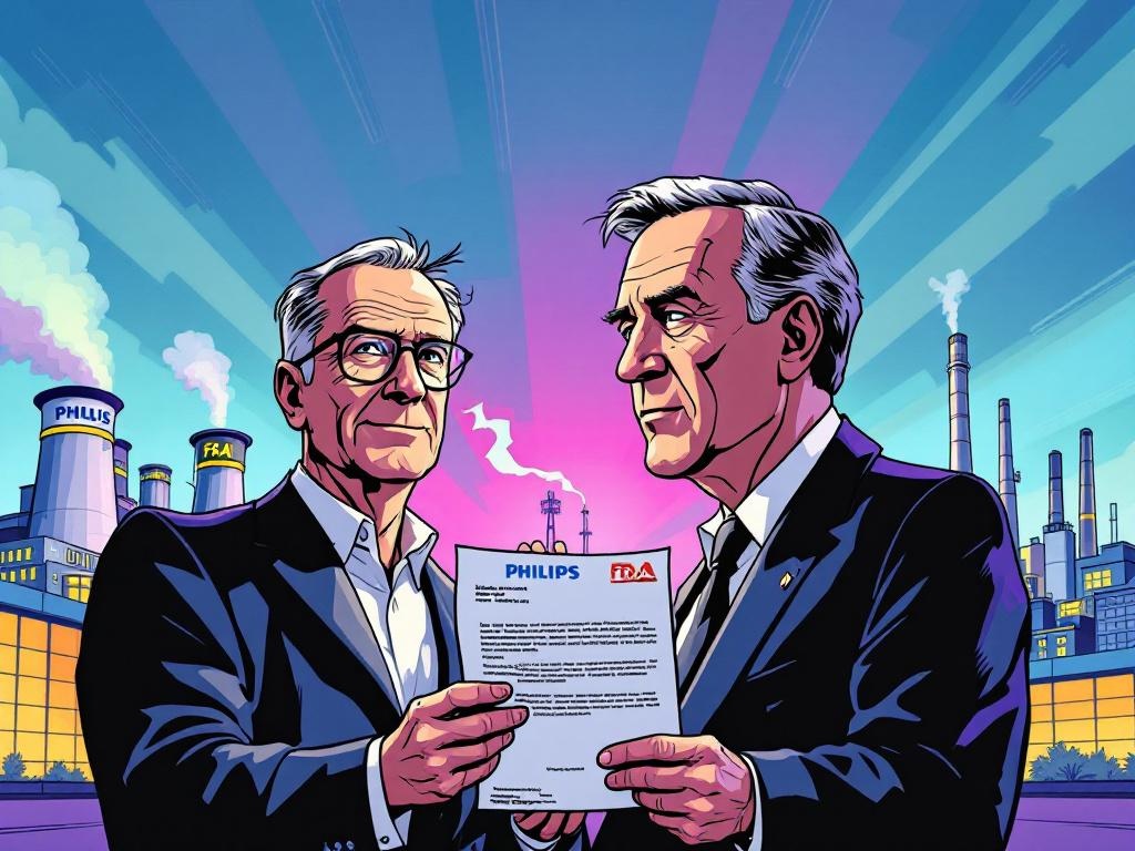 Philips krijgt nieuwe dreun van FDA terwijl aandeel keldert met 8 procent