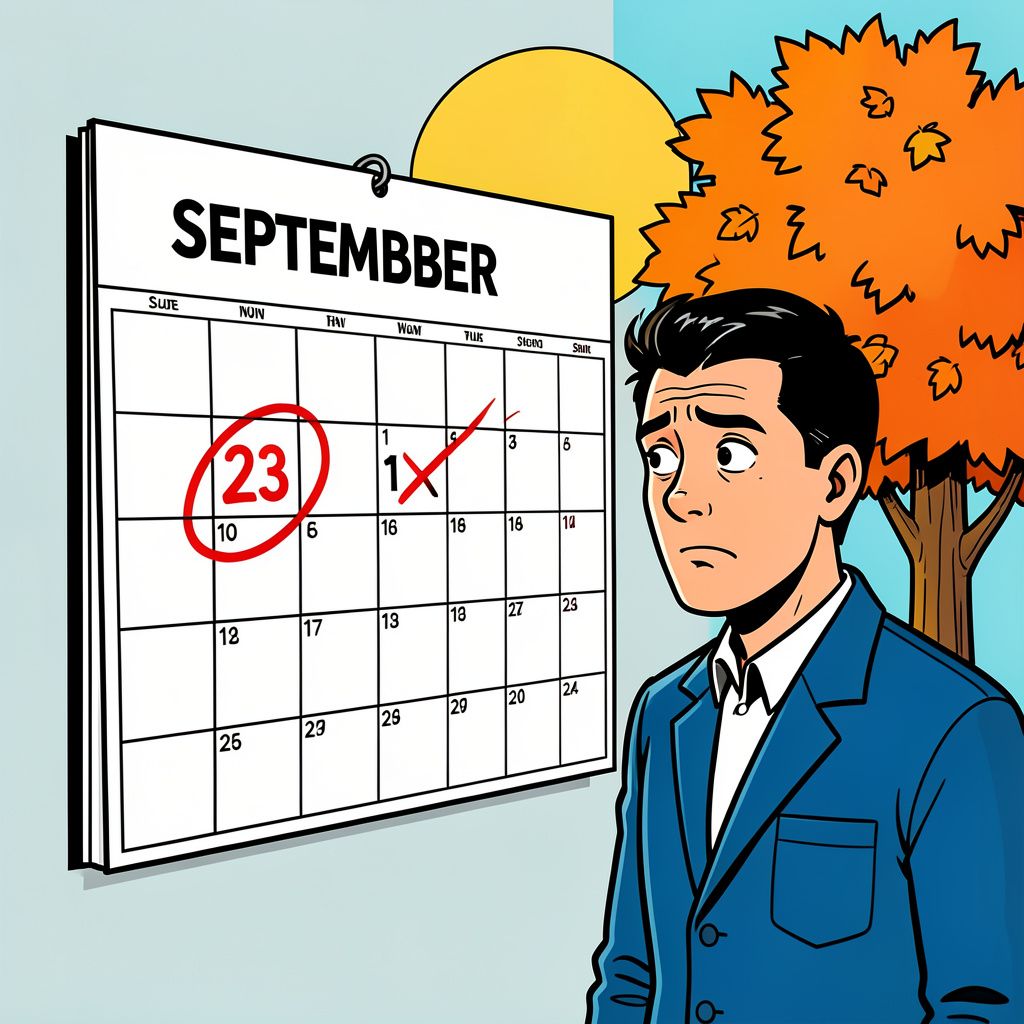 Vergeet 21 september, want de astronomische herfst begint dit jaar pas morgen.