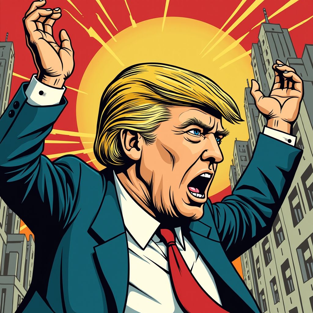 Trump dreigt met tarieven en Amerikaanse beurzen kelderen na Groenland-crisis