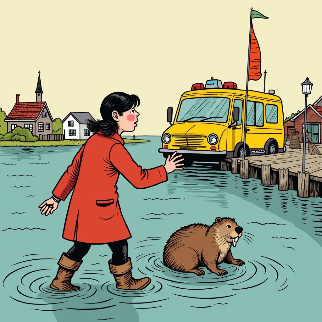 Eerste bever in tweehonderd jaar gevangen in Zeeland: 'Ik heb dit dier nog nooit eerder gespot!'