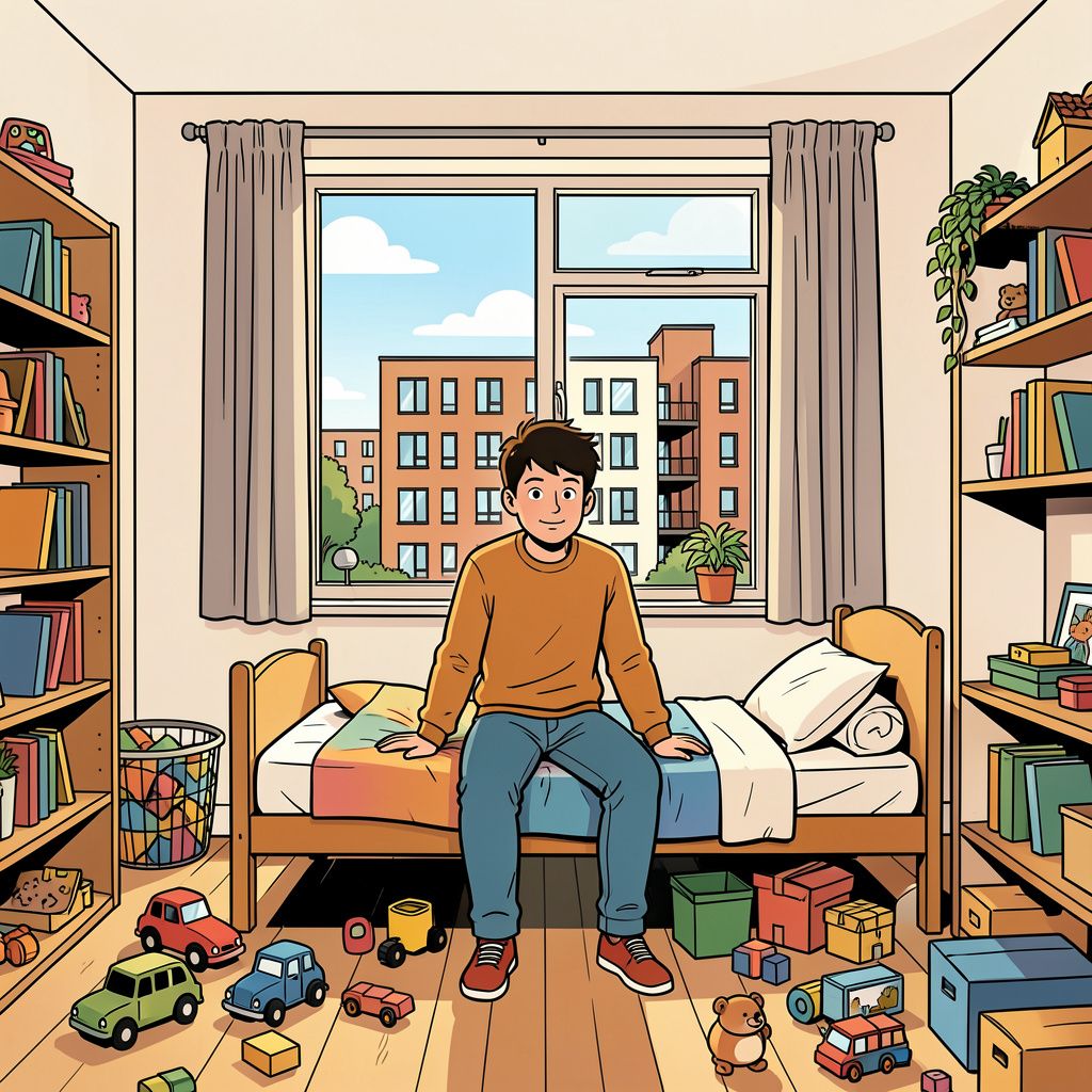De woningnood loopt op en de minister stuurt jongeren terug naar hun oude kinderkamer.