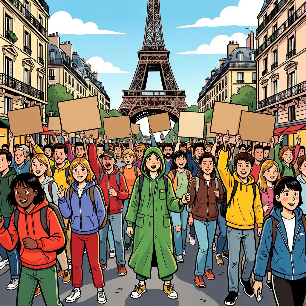 Franse jongeren zetten het land op zijn kop met massale protesten.