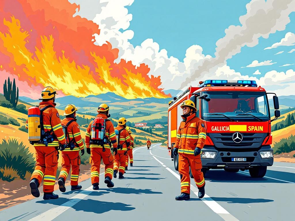 Nederlandse Brandweer klaar voor Europese klimaatuitdaging: Missie naar Spanje
