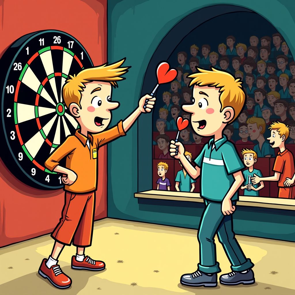 Nederlandse darter Kevin Doets staat op het punt om geschiedenis te schrijven tegen wereldkampioen Luke Humphries