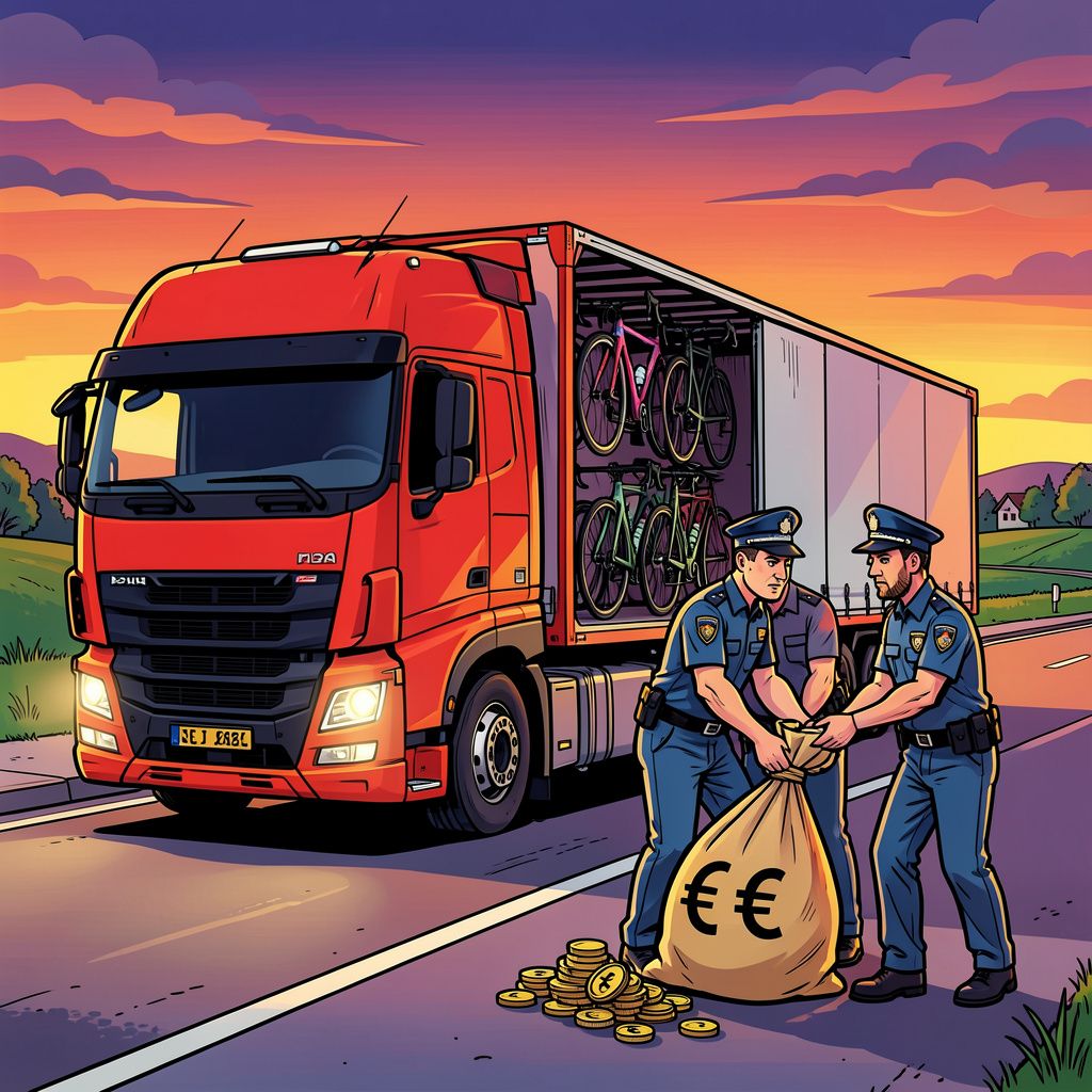 Poolse bende smokkel dure fietsen naar Litouwen via georganiseerd netwerk