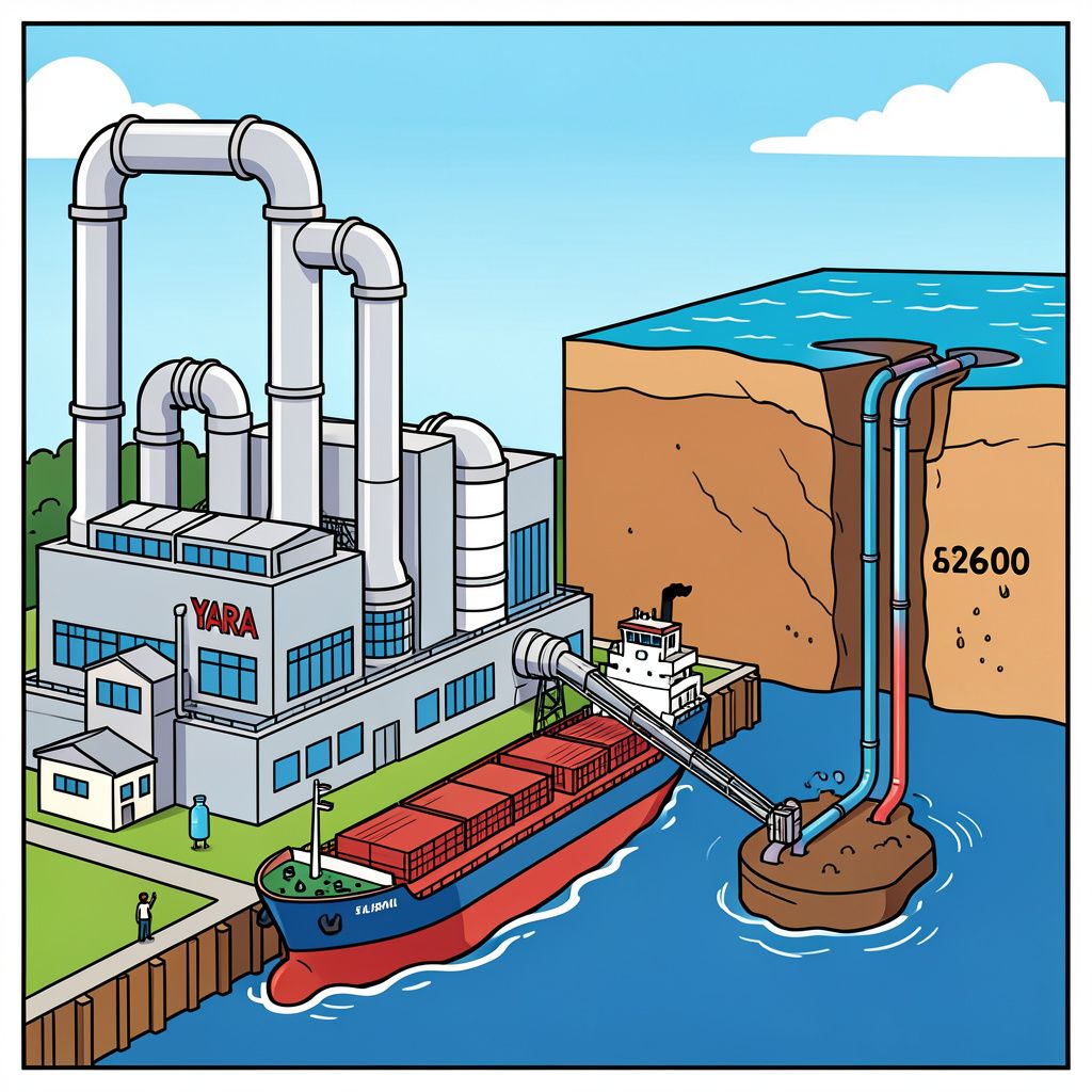 Yara in Sluiskil start met de grootste CO2-afvang van Europa.