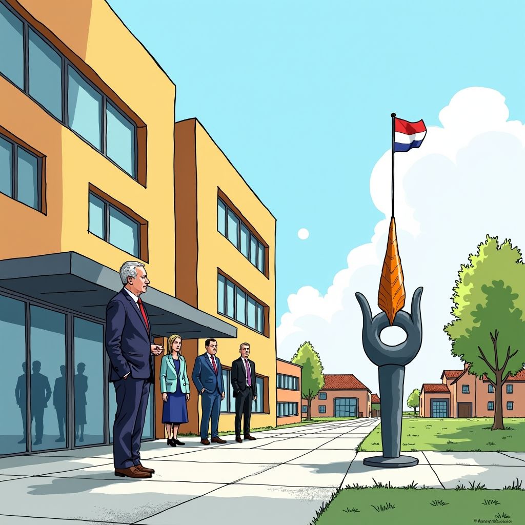 Minister opent tiende rijksontmoetingsplein in Middelburg om Zeeland dichter bij Den Haag te brengen