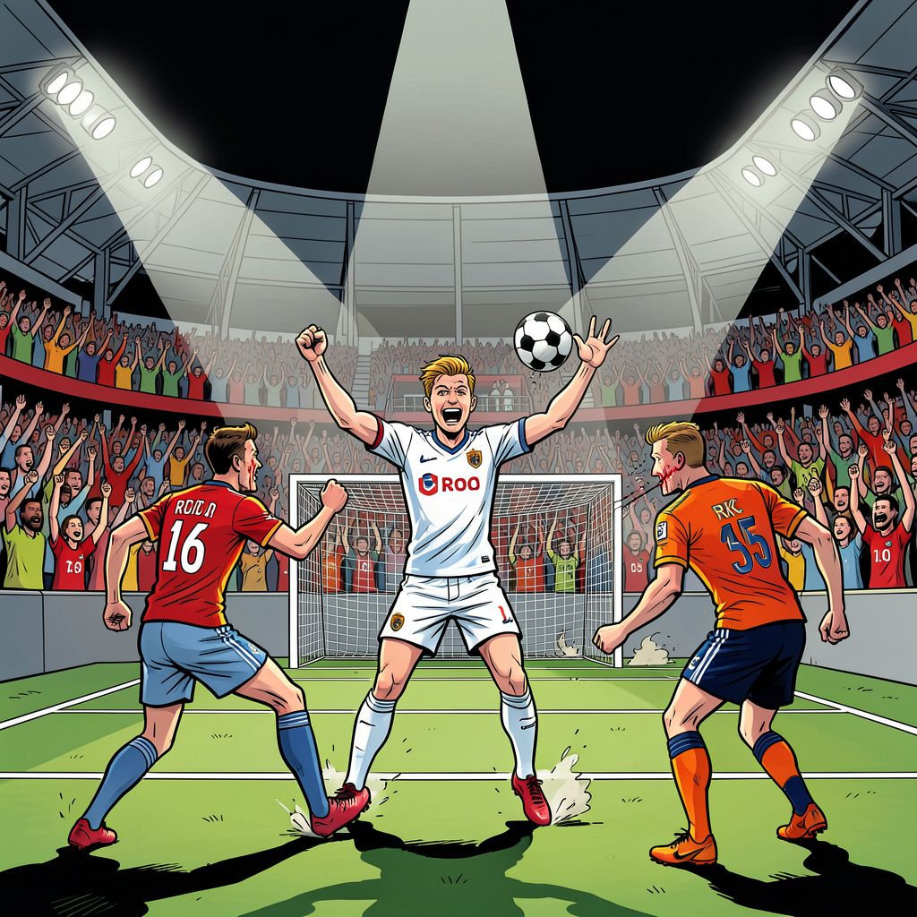 Roda JC redt hun promotiedroom in de allerlaatste seconde tegen RKC