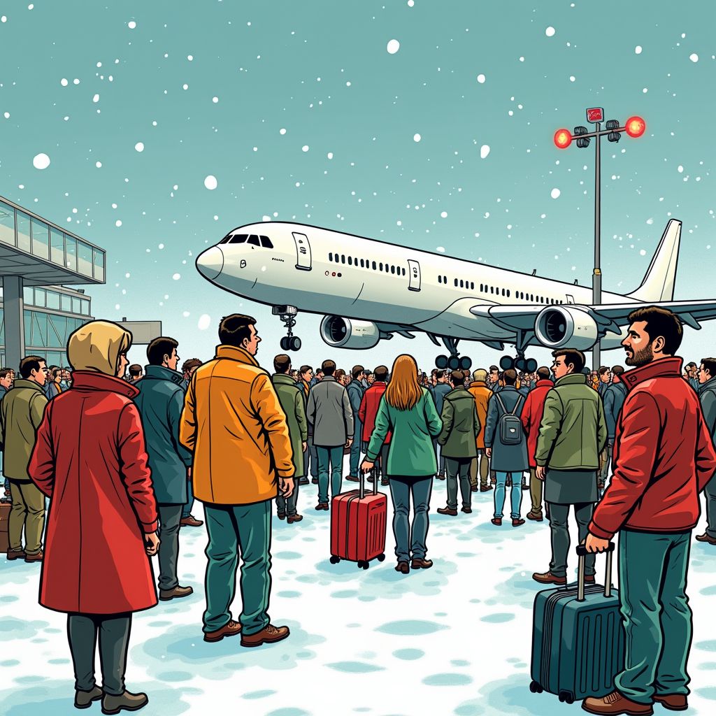 Schiphol liet werknemers in de steek tijdens winterchaos terwijl passagiers hen aanvielen