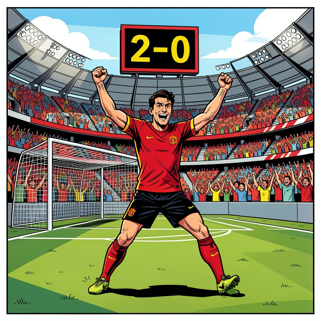 Spanje bereikt de wk-finale na een overtuigende zege op Frankrijk.