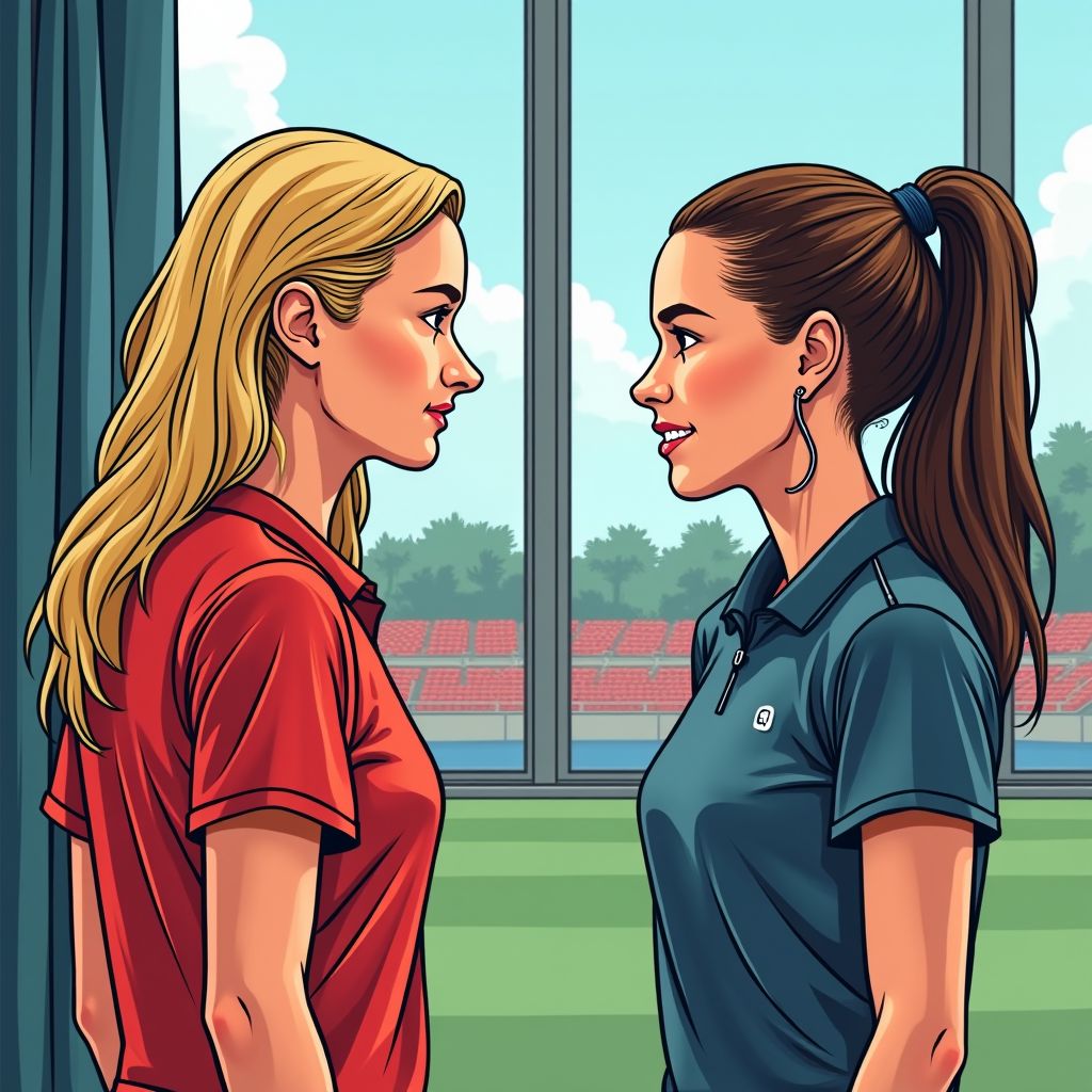 Een berichtje van Jill Roord veranderde het leven van hockeyster Pien Sanders compleet