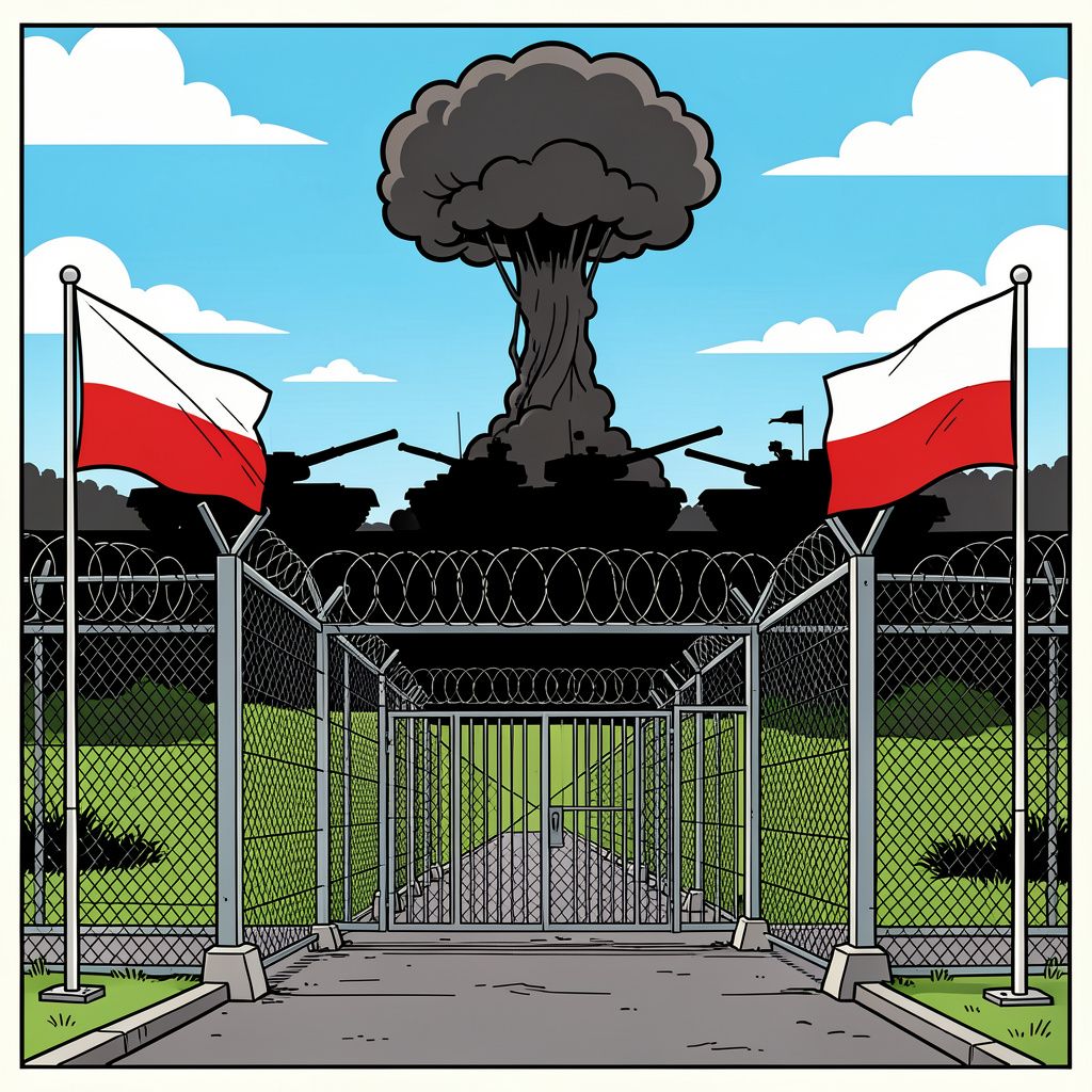 Polen gooit de grens met Belarus volledig op slot vanwege een agressieve Russische legeroefening.