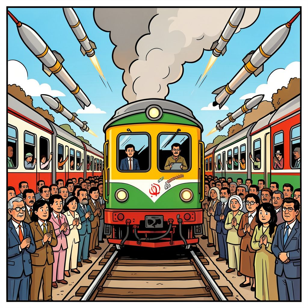 Israël waarschuwt Iraniërs om treinen te mijden tot dinsdagavond