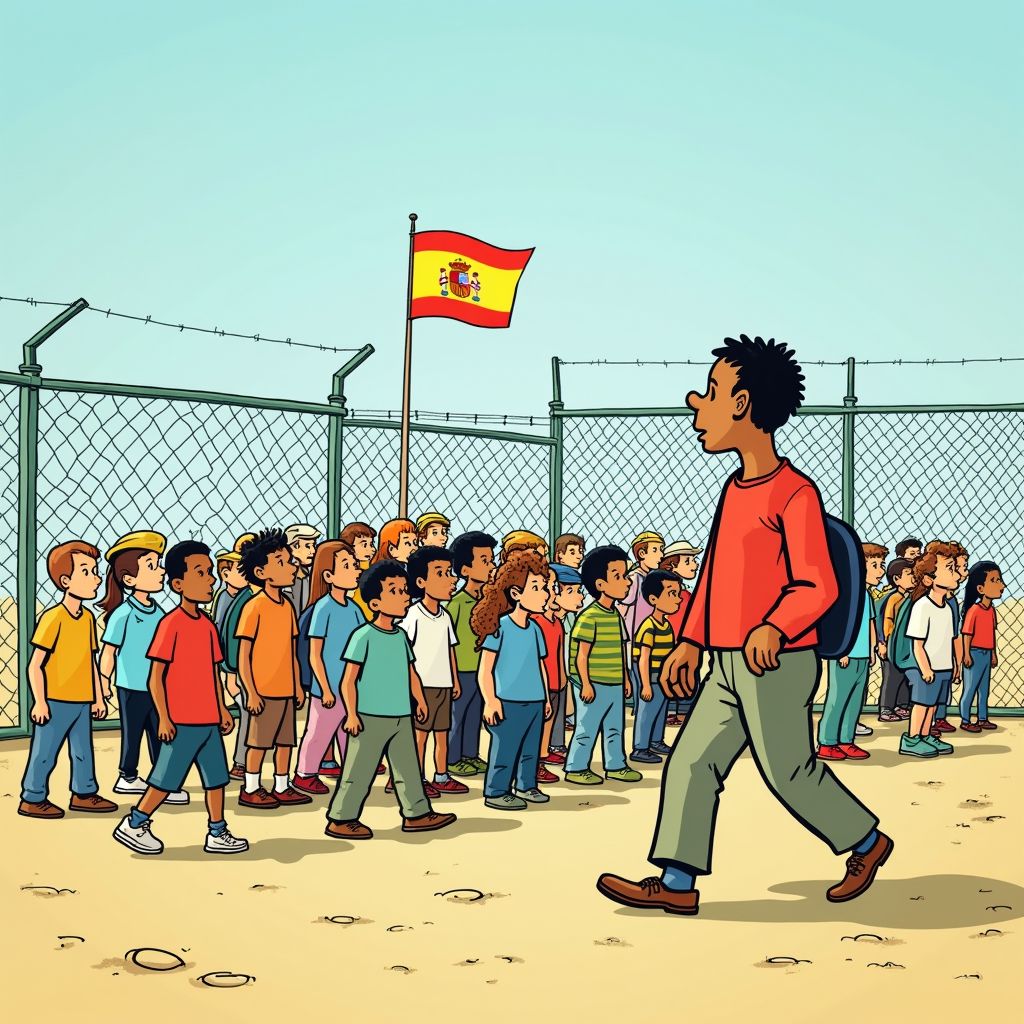 Spanje legaliseert vandaag een half miljoen illegalen terwijl de rest van Europa de grenzen dichttrekt