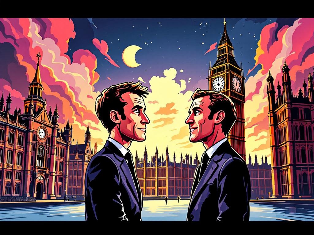 Macron hervat diplomatieke dans met het VK: een nieuwe lente na Brexit