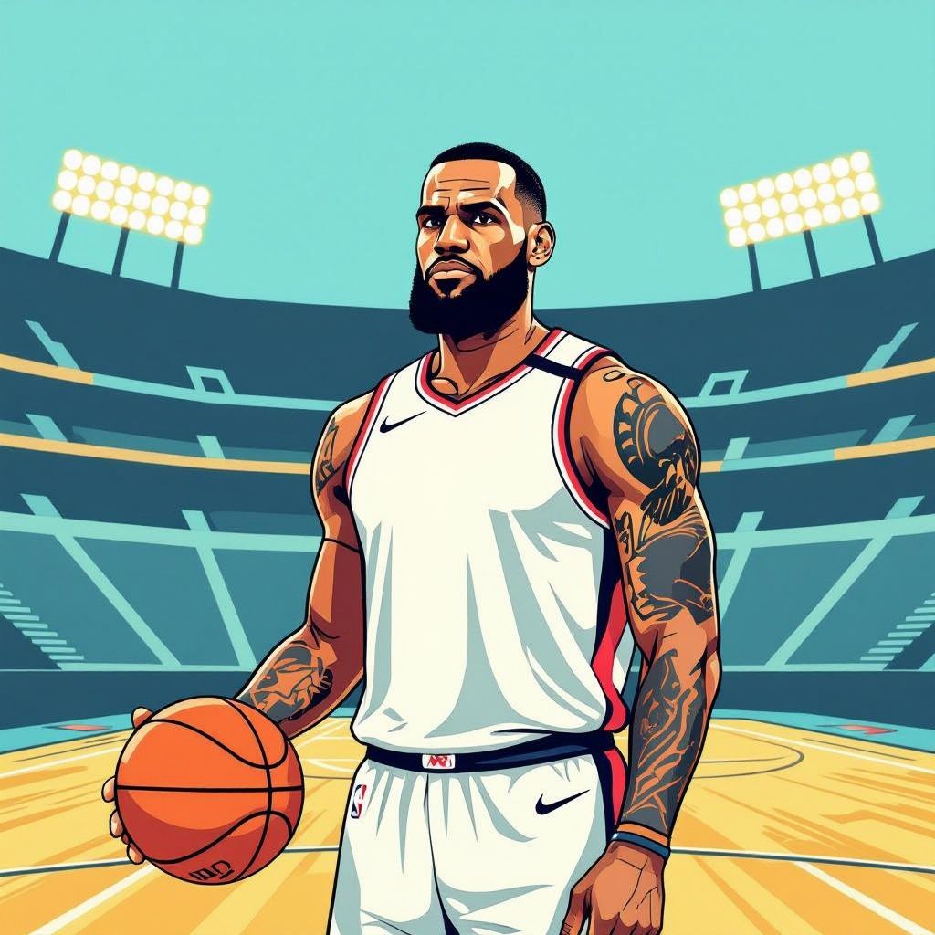 Op zijn 41ste kiest LeBron James voor een nieuw avontuur en verlaat hij de Los Angeles Lakers.