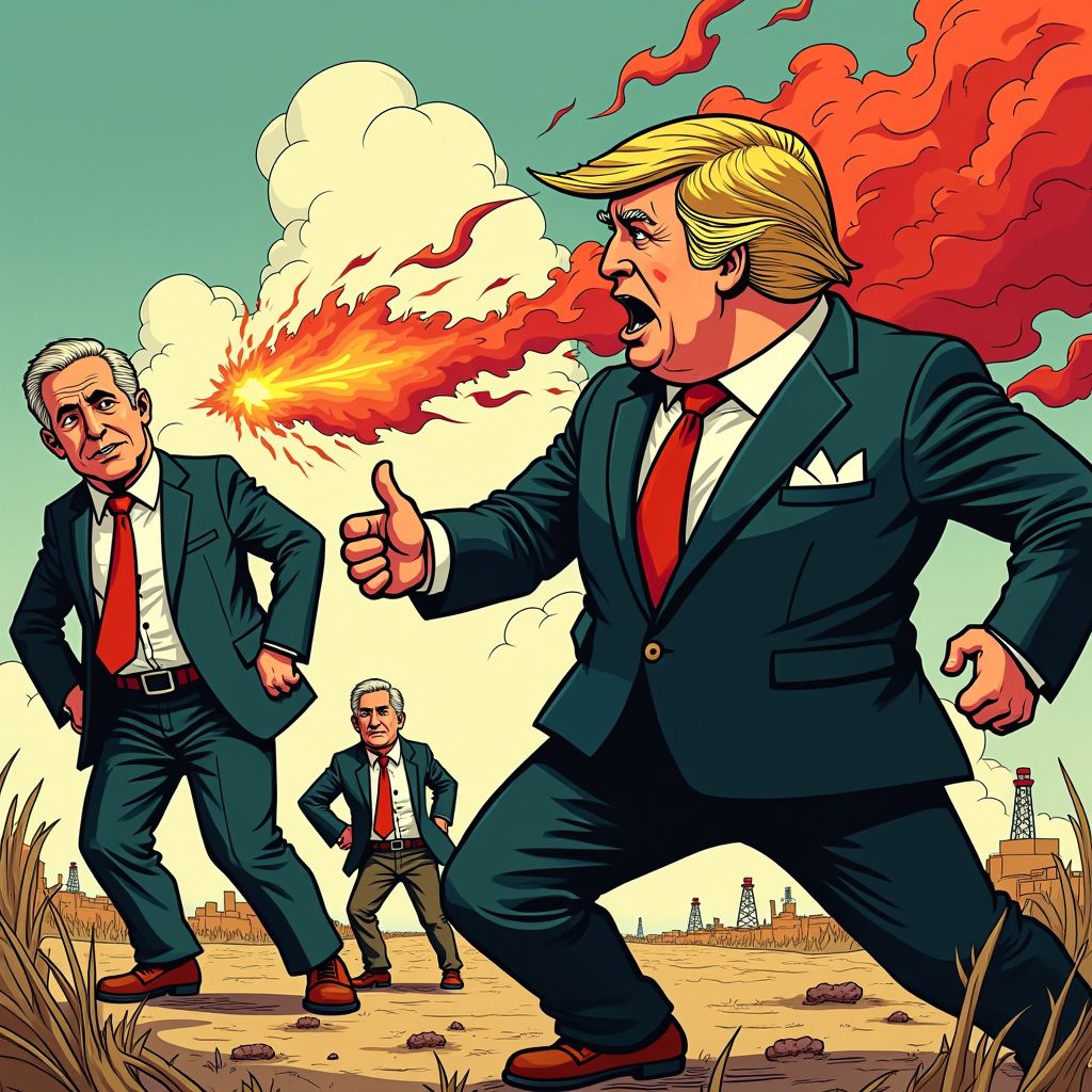 Trump claimt dat Iran-oorlog bijna voorbij is terwijl olieprijzen zakken