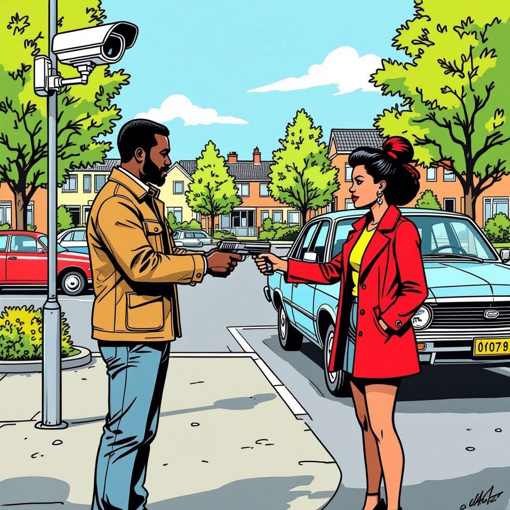 Nigel H. gaf het moordwapen aan Bigidagoe's schutter en vluchtte naar Suriname