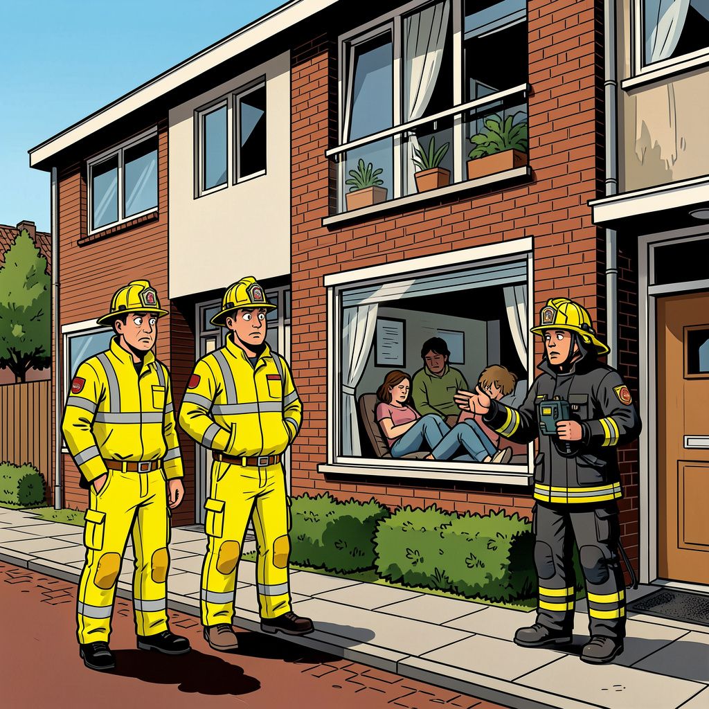 Hulpdiensten moeten buiten wachten terwijl drie mensen doodziek in een huis in Drunen liggen