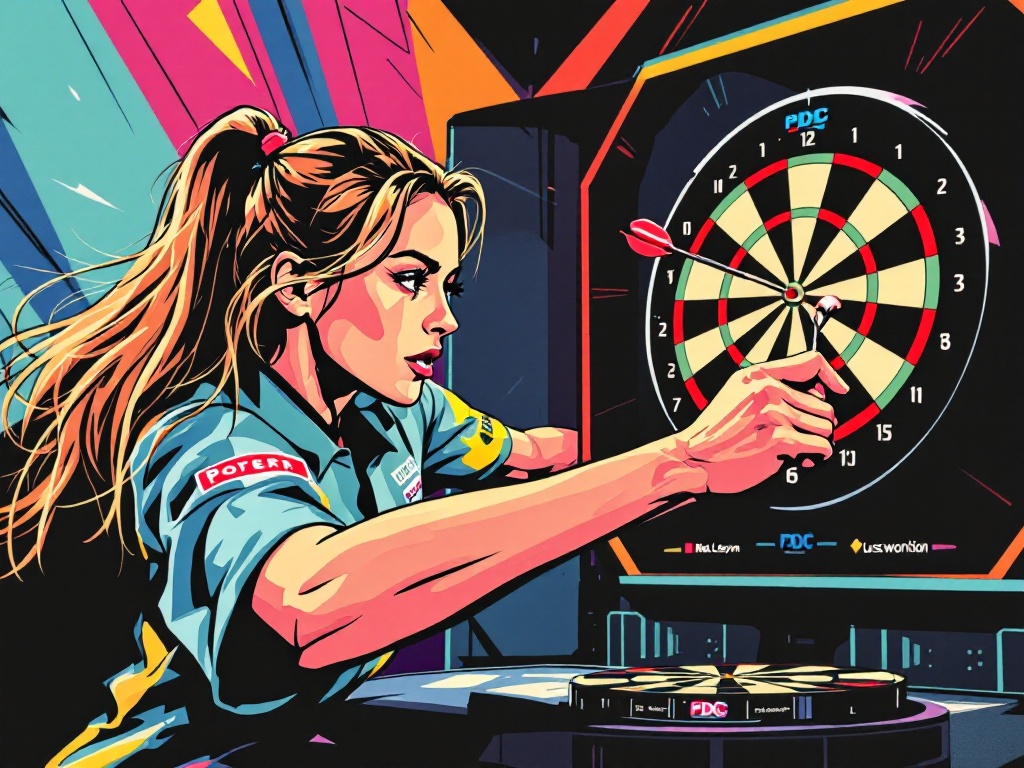 Noa-Lynn van Leuven schrijft geschiedenis op WK Darts