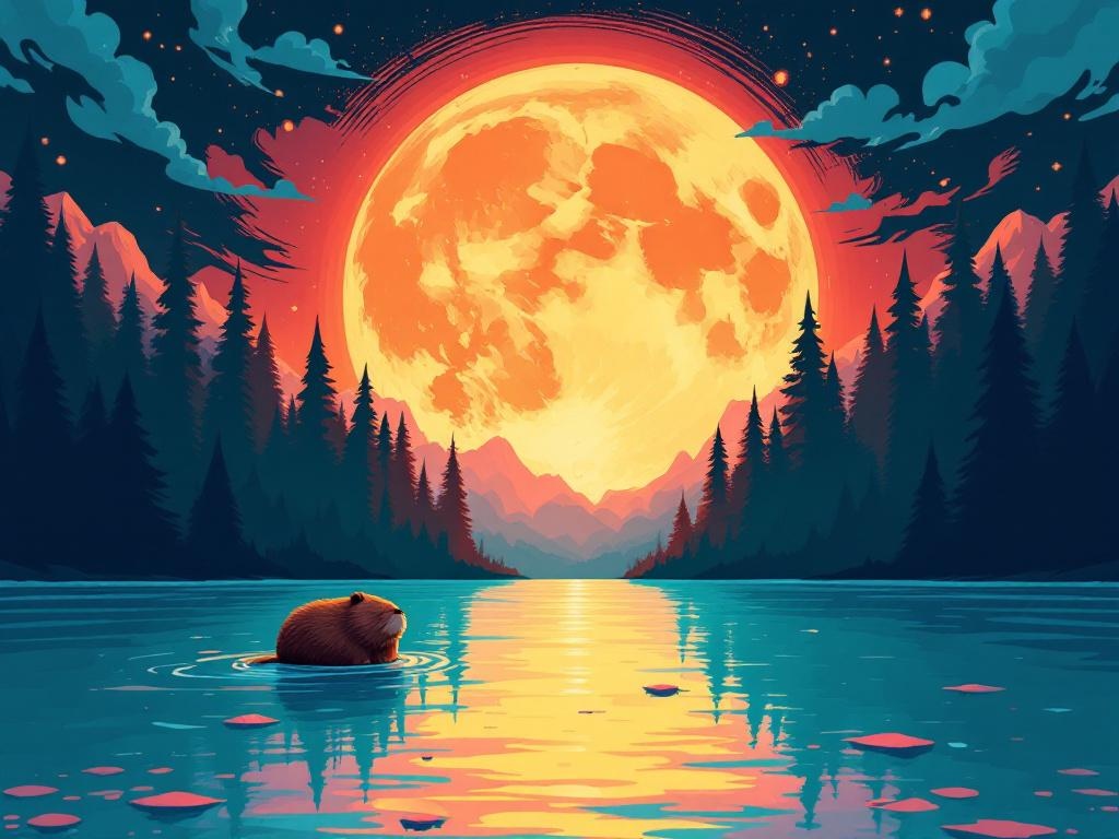 De bever supermaan van vannacht wordt 16% helderder dan een gewone volle maan