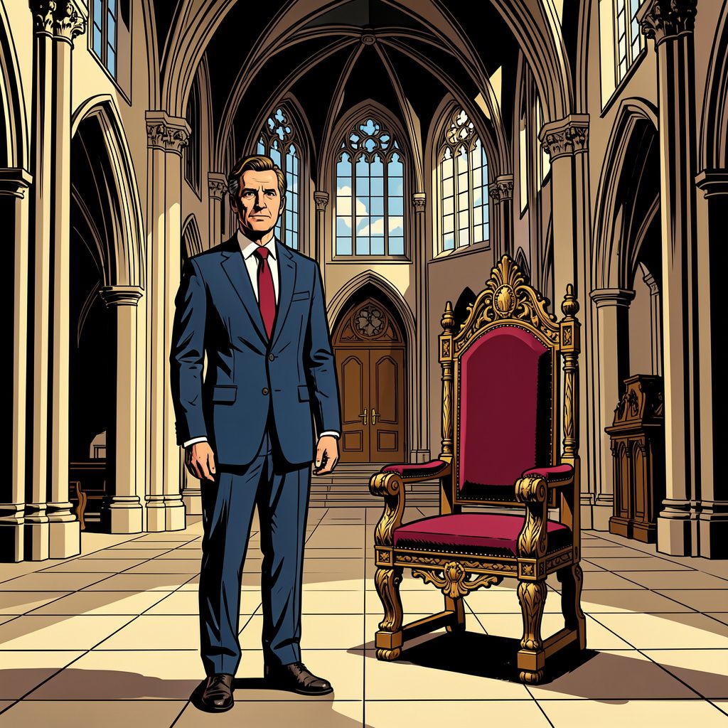 Noorwegen heeft een nieuwe koning maar de koningin-stoel blijft pijnlijk leeg.