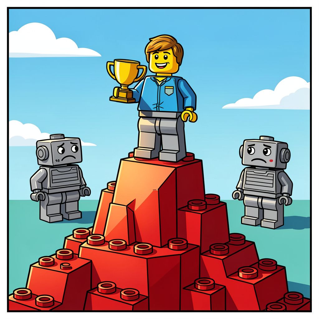 Deense speelgoedreus Lego verpulvert alle records met slimme steentjes en sporthelden.