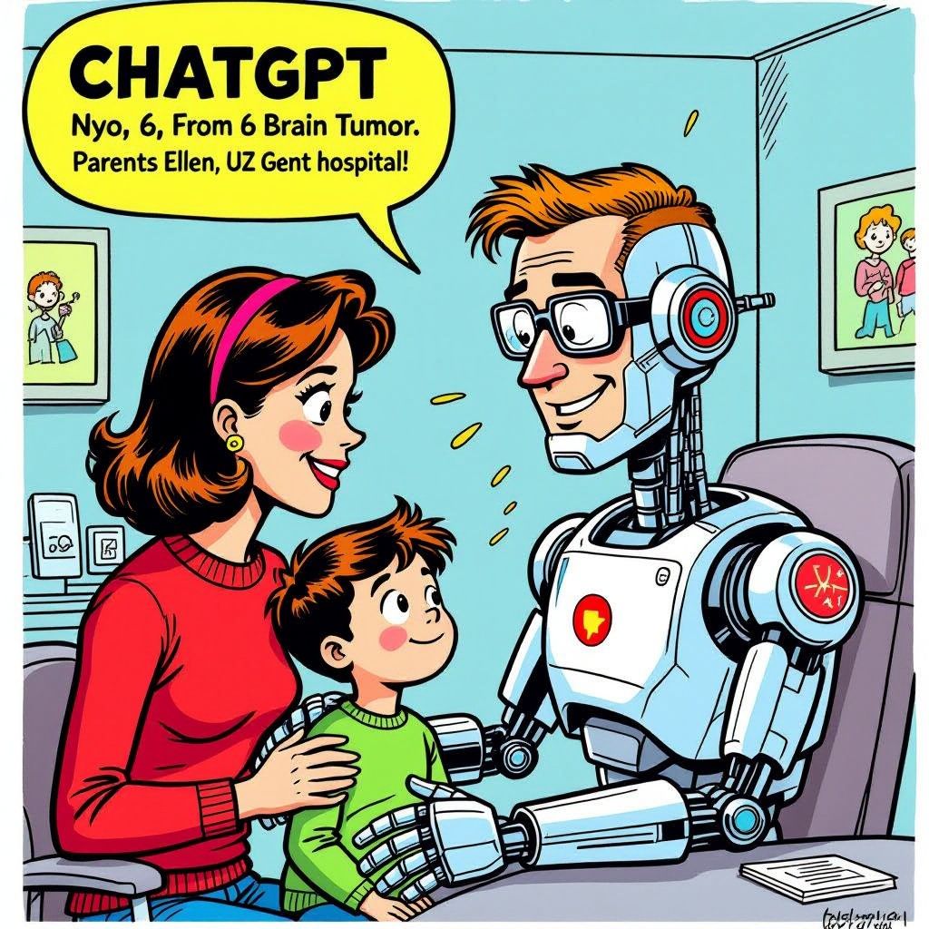 ChatGPT redde het leven van 6-jarige Nyo uit Kruisem door hersentumor te ontdekken