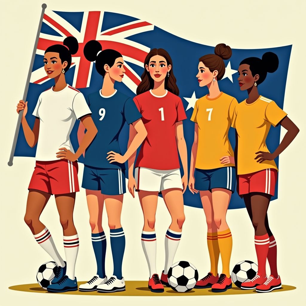 Iraanse voetbalsters kiezen vrijheid boven thuisland na stille protest