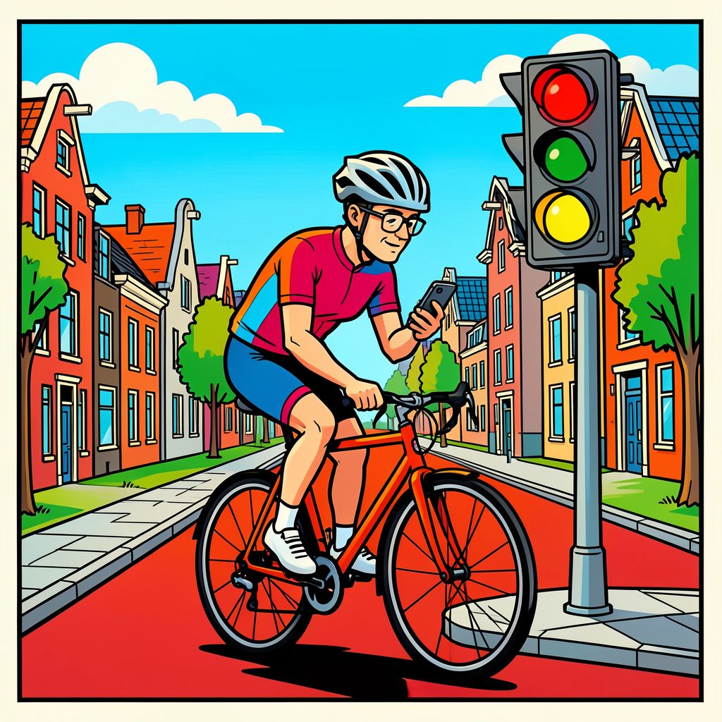 Je smartphone drukt nu alvast op de knop van het verkeerslicht