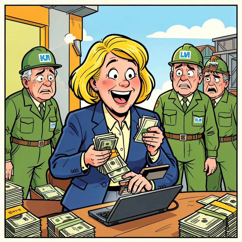 KLM-topvrouw krijgt 30 procent loonsverhoging terwijl personeel moet inleveren