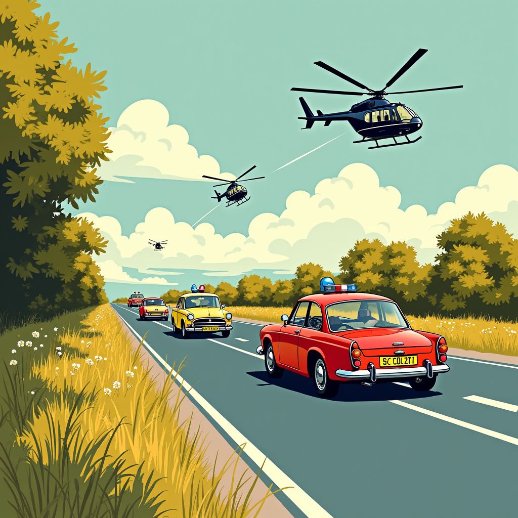 Politie vangt twee criminelen na wilde achtervolging van 130 kilometer per uur over A16 en A27