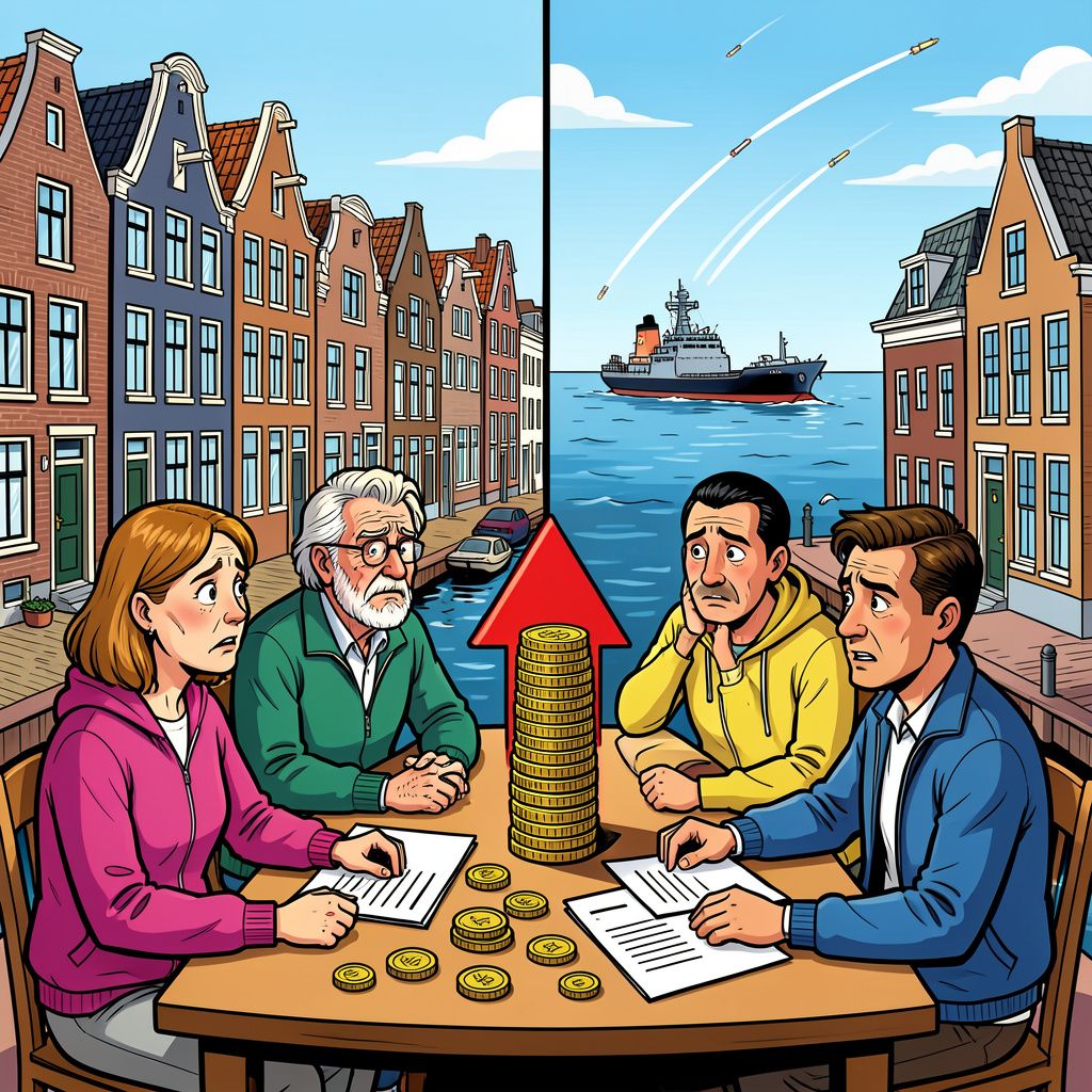 Oorlog in het Midden-Oosten stuurt hypotheekrentes de hoogte in terwijl staakt-het-vuren verdere stijging voorkomt